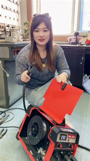 Detailed tutorial on installing welding wire #Multifunctional welding machine