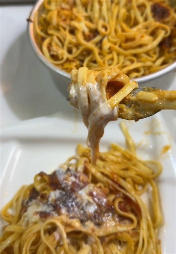 Delicious Spaghetti Bashmel Recipe