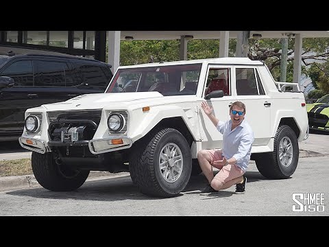 RAMBO LAMBO! Lamborghini LM002 Military Off Roader - My First Drive