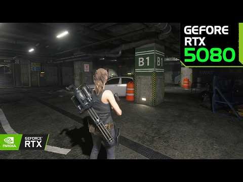 RE2 Remake with Path Tracing… Unreal | RTX 5080 4K