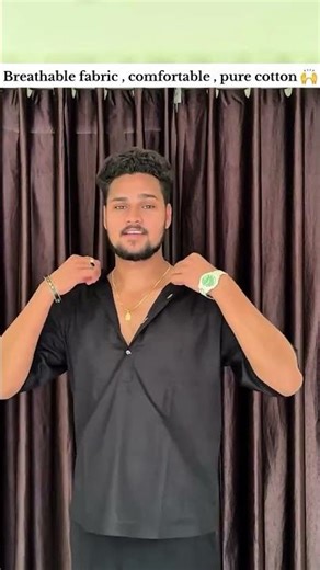 Stylish Men’s Cotton Kurta | Perfect Fit 💯