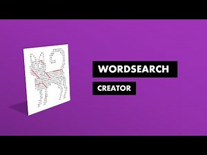 How to create a fun Wordsearch
