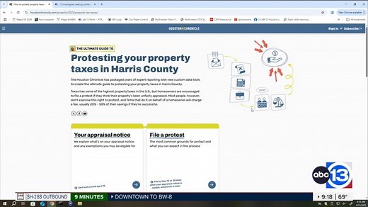 New online guide for Harris County homeowners to help protest property taxes