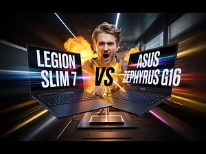 Lenovo Legion Slim 7 vs ASUS Zephyrus G16 [2025] – Which Is The Best Portable Gaming Laptop? 🚀💪