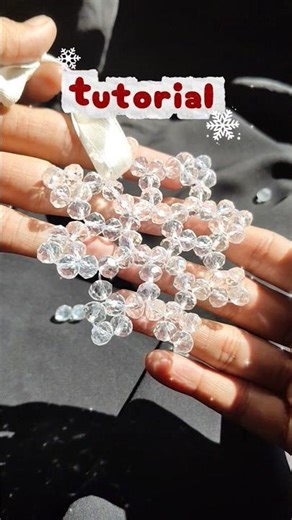 The Crystal Snowflake. ❄️ #christmas