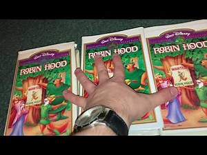 Disney’s Robin Hood VHS Comparison