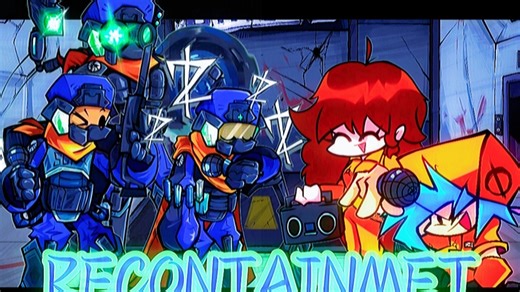 FNF优质模组：Friday Night Foundation [SCP基金会]曲目[九尾狐特勤队]曲目：RECONTAINMET