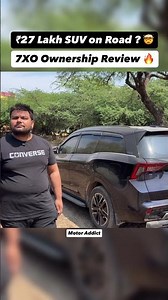 ₹27 Lakh SUV On Road? 🤯 Mahindra 7XO Ownership Review 🔥 सच क्या है? #carreviewindia