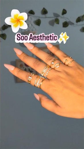 Cute Ring Set under 160/- From Flipkart #finds #youtubeshorts