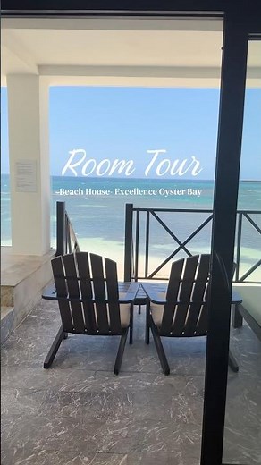 Excellence Oyster Bay room tour- beach house