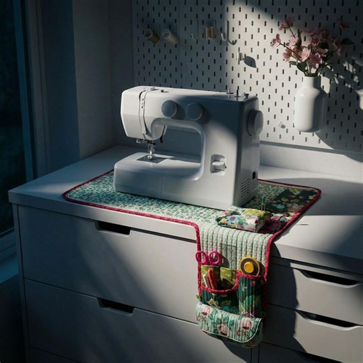 Quilted Sewing Mat Pattern | Foldable Desk Organizer, Tool Panel Pockets (PDF Download) - Etsy