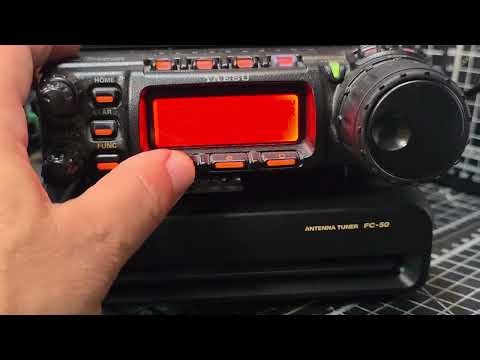 Yaesu FT-857D & Yaesu FC-50 ATU