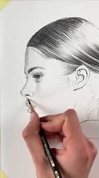How to Draw Sideprofile #howtodraw #drawingtutorial #pencildrawing