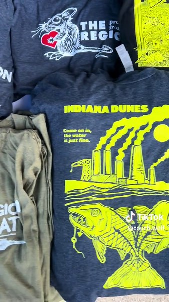 Fresh restock at @alleykatshoppe . Shirts, hoodies, beanies, stickers, pins, koozies REGION RATS, RATS, RATS. You can also check out my Northwest Indiana inspired stuff at Three Wicked Apples in Chesterton, and both locations Region records, Highland and Whiting. Or if you really don’t want to interact with other humans visit couchwolfshop.com Thank you for supporting local business, and thank you for supporting local art made by an actual person with a pencil. ❤️🐀 #nwindiana #theregion #region