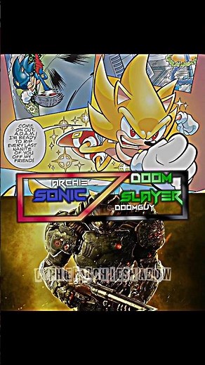 Archie Sonic vs Doomslayer
