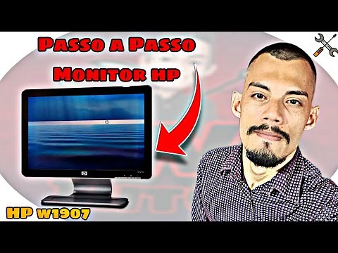 Como abrir monitor HP w1907