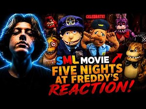 SML Movie: Five Nights At Freddy's REACTION!! 😱🎮 (First Time Watching)
