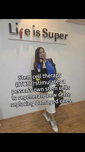 40 reactions · 7 comments | Stem cell therapy (STC30) stimulates a person's own stem cells to regenerate new cells to replace damaged or dead ones. It helps in the production of the extracellular matrix proteins elastin and collagen, thus reducing wrinkle depth and delaying the aging of the skin.  #everyone #STC30 #StemCellTherapy #LifeIsSuper #superlifeworld | Raiz A De Jesus | Facebook