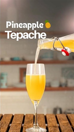 Tepache Recipe | Fizzy Mexican Probiotic Drink #recipe #probiotics #drink #tasty