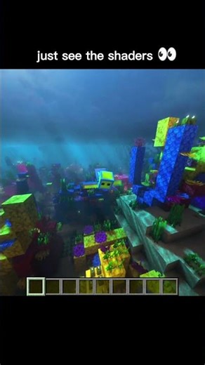Minecraft best shader 😱..... #minecraft #minecraftshorts #minecraftshaders2021