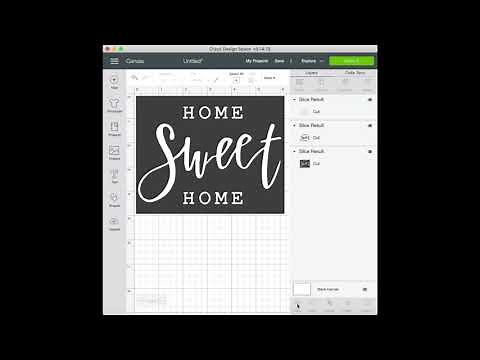 how to create and cut out a stencil with cricut design space