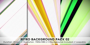 Retro Backgrounds Pack 02