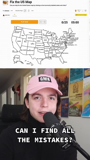 US Geography Quiz: Can You Spot The Mistakes?