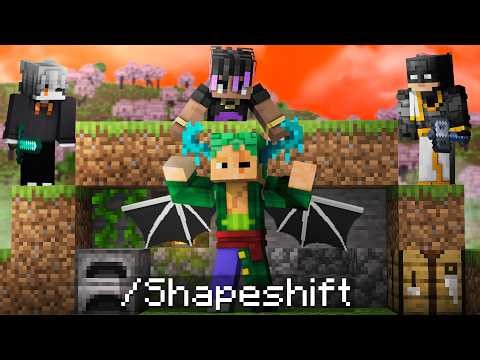 Minecraft Manhunt but I can Secretly SHAPESHIFT...🤯