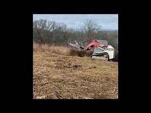 Takeuchi tl8r2 and vail x series brush mower