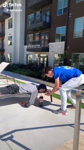 Pranking random people while they sleep🤣 #tiktok @aydon.h