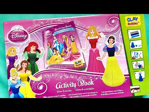 ASMR Disney Princess ClayBuddies