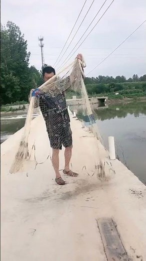 osrs drift net fishing, fishing by net in small river 9