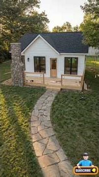 Backyard Airbnb Tiny House Build – From Empty Yard to $2,000/Month Rental #airbnbrental #house