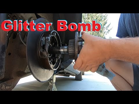 How to Replace a Crown Vic Rear Axle Shaft, Bearing, & Seal After A Failure Full Detail or any 8.8