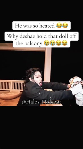 Why deshae hold that doll off the balcony 😭😭😂😂 #rakai #deshaefrost #michaeljackson #foryoupage #fy