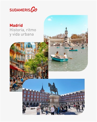 Sudameris GO on Instagram: "Un recorrido completo por España y Portugal como siempre soñaste 🇪🇸🇵🇹✨ Toda España & Portugal | Fechas de salida: 29/03 · 12/04 · 03/05 · 17/05 · 31/05 Incluye: ✈️ Pasaje aéreo 🏨 Alojamiento con desayuno buffet en hoteles categoría Superior 🚌 Traslados aeropuerto–hotel y hotel–aeropuerto 🚍 Transporte en autobús de lujo durante todo el circuito 🗺️ Guía acompañante de habla hispana 🎧 Visitas guiadas