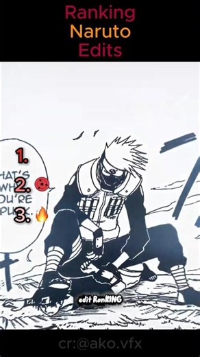 Ranking Naruto Edits🍀