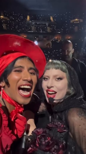 LG Nation • Fan Page on Instagram: "🚨 New video of @ladygaga singing "Vanish Into You" with a fan, at the #MAYHEM Ball in San Francisco. 🖤 credits to @javier_nieves29 #ladygaga"