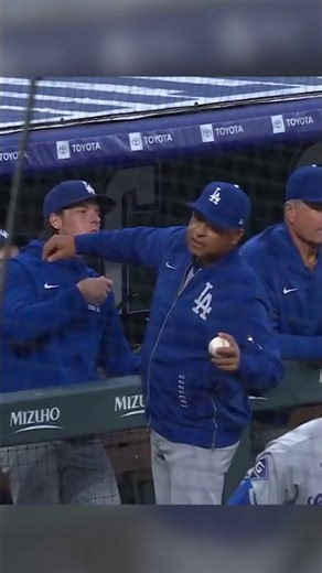 SIKE! 😂 Dave Roberts played a joke on Miguel Rojas