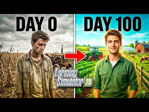 100 DAYS HARDCORE on FLAT MAP with $0 - Will I Go BROKE or Get RICH?