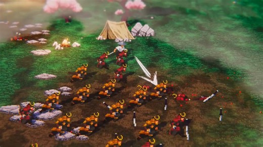 This indie studio is making a top-down arena fighter that is NOT a roguelike.- Dash-based samurai arena slasher- Must constantly move through enemies, reposition, & strike at the right moment- 3D environments with 2D pixel art charactersIt's called Fallen Blades.