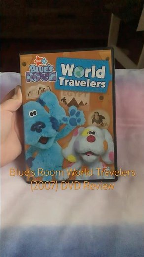 Blue's Room World Travelers (2007) DVD Review #nickelodeon #bluesclues #bluesroom ✈️🚗🌎