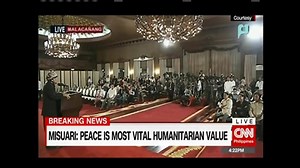 Moro National Liberation Front Chairman Nur Misuari says he believes President Duterte can restore peace in Mindanao, his homeland. | LIVE http://cnn.ph/1LXc9jG | NewsWatch Plus Philippines