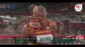El histórico salto triple con record mundial y olímpico de #YulimarRojas La atleta especialista en salto triple logró conquistar el record mundial y olímpico con un salto de 15,67 metros, con esta marca la representante de venezuela superó los 15,5 metros que hizo la atleta ucraniana Inessa Kravets en 1995. 🇻🇪✊🌎 Vídeo de Tokyo 2020 y Marca Claro #Atletismo #Yulimar #Rojas #JJOO #JuegosOlimpicos #Tokio2021 #Tokio2020 #Tokyo2020 | El Ciudadano