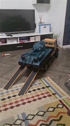 3d print 1/7th scale Mercedes 6wheel steer unimog with 3d print tank ..full send ✊