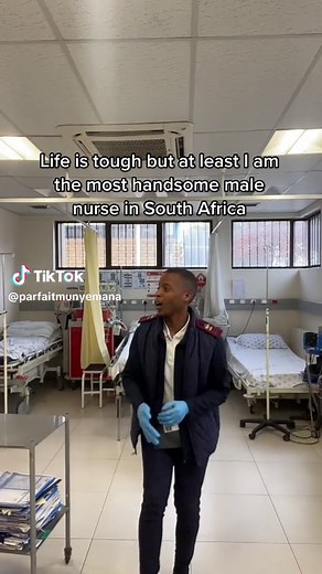 The Most Handsome Male Nurse in South Africa