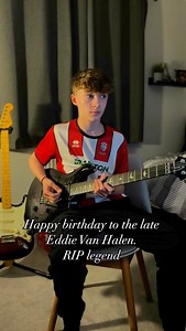 A few people have asked me to cover Eruption by Eddie Van Halen so thought it would be easier just to repost it. Happy Birthday King, hope you’re rocking it up there 🕊️ #eruption #evh #eddievanhalen #happybirthday #guitarsolo #guitarist #rockmusic #rockmusicians | Josh-guitar