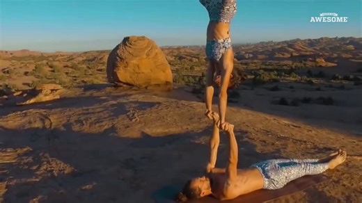 Graceful Acroyoga Routine