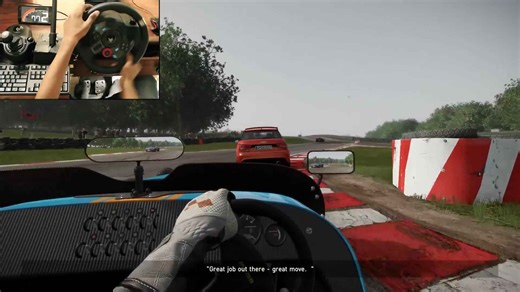 Driving the Caterham 620R at Oulton Park – Project CARS 2 G29 Gameplay
