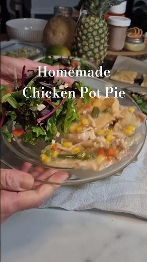 Chicken pot pie is ALWAYS a hit
